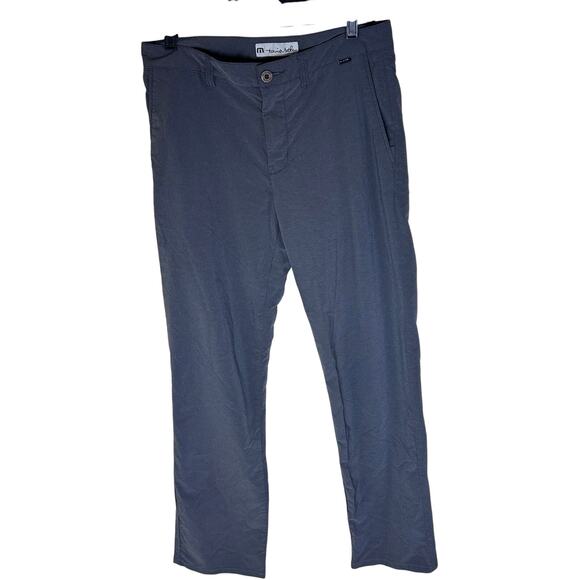 Travis Mathew Gray Micro Stripe Golf Pants Men's Size 32 - Picture 1 of 7